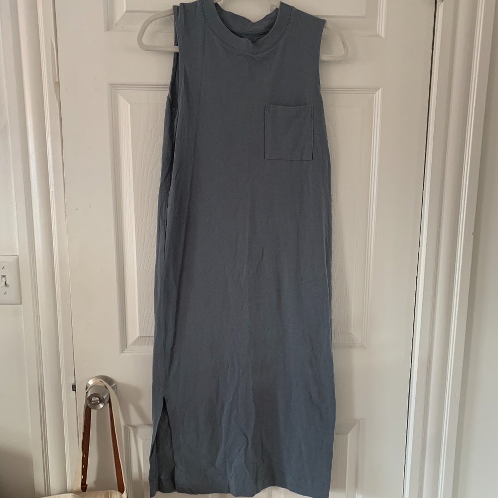 Everlane Sleeveless Weekend Shirt Dress, XS